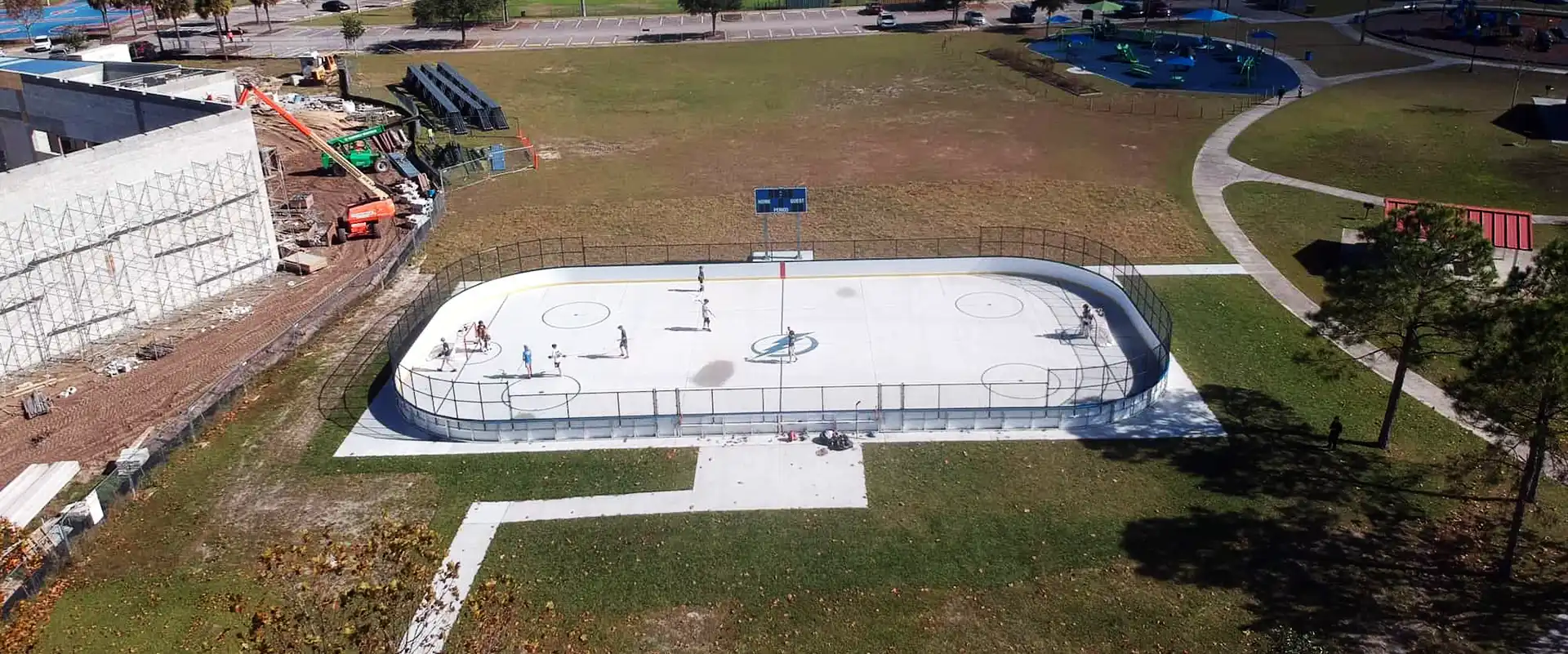 Pasco Hockey Rinks Project by C&T Contracting Services in Tampa - Project Featured Image